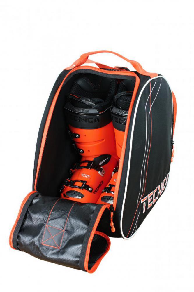 Skiboot bag Premium, black/orange
