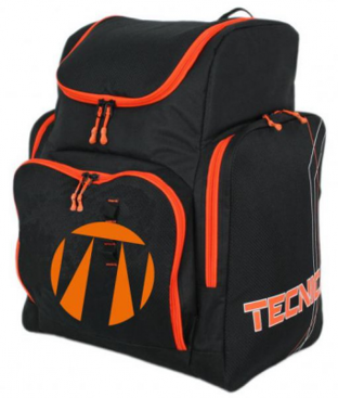Family/Team Skiboot backpack, black/orange